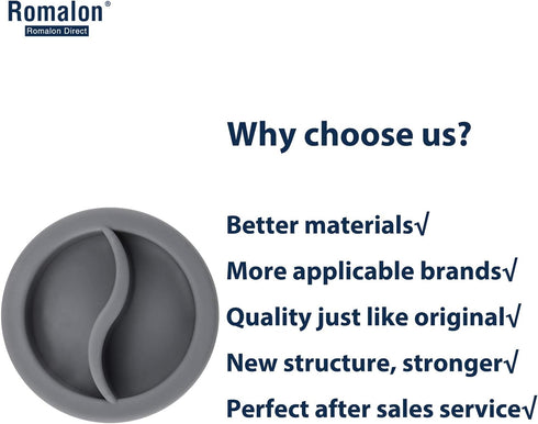 WD12X10206 Rinse Aid Dispenser Cap by Appliancemate Fit for G.E Dishwasher, Replaces 1168272, AP3872948, PS1019466, EAP1019466