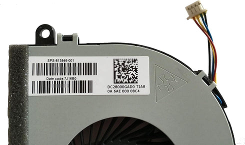 HK-Part Fan Replacement for HP 250 G4 255 G4 Notebook 15-AC 15-AF Series CPU Fan SPS 813946-001...
