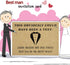 Teling 8 Pieces Groomsmen Proposal Gift Proposal Cards 7 Pieces Will You Be My Groomsman Funny Cards and 1 Will You Be My Best Man Card for Weddin...