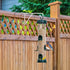 Vinyl Fence Hooks-2 Pack 5 x 10 Inches Over Fence Hooks Heavy Duty White Powder Coated Steel Fence Hooks for Hanging Plants Bird Feeders,Lights,Ha...