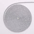 5mm Twisted Cord Trim, 59 Feet Silver Decorative Rope for Curtain Tieback, Upholstery, Honor Cord, Home Decor...