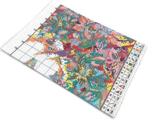Maydear Cross Stitch Kits for Adults Stamped Full Range of Cross Stitching Needle Punch Embroidery Kits for Beginners DIY 11 CT 3 Strands 12×12 in...