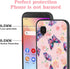 Case for Alcatel TCL A3 with Lanyard Strap Flowers Butterfly Design Shockproof Protective Phone Case for Girls Women Slim Floral Cover for TCL A3 ...