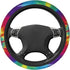 Colorful Tie Dye Universal 15 Inch Steering Wheel Covers Non Slip Neoprene Car Wrap Cover for Adults...