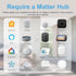 Matter Smart Plug, Homekit Supported, Smart Outlet Works with Siri, Alexa & Google Home, WiFi Outlet Smart Home with Remote Control, Timer & Sched...