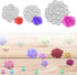 3Pcs 3D Spiral Flowers Metal Cutting Dies for Card Making, Mini Layered Rose Flowers Stencil Template Molds Embossing Tool Die Cuts for DIY Scrapb...
