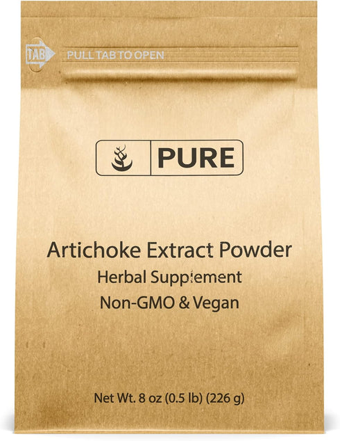 PURE ORIGINAL INGREDIENTS Artichoke Extract (8oz) Herbal Supplement, Gluten-Free, Non-GMO...