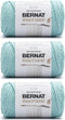 Bernat Macrame Yarn - 3 Pack of 250g/8.8oz - Cotton - #6 Super Bulky - Knitting/Crochet, Duck Egg......
