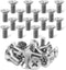 16Pack Stainless Steel Brake Disc Rotor Screws, Stainless Steel Retaining Screws for Front and Rear by Mission Automotive, Compatible with for Hon...