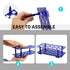 3 Pack Test Tube Rack Centrifuge Tube Holder for 10ml/15ml/50ml, Detachable Plastic Stand 128 Well...