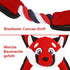 GAOMON Squeaky Dog Toys, Durable Plush Chew Toys in Fox Shape, Interactive Tug of War Toy for Small and Medium Dogs...