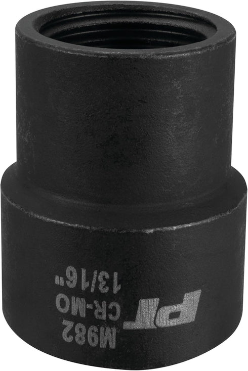 Performance Tool M982 Heavy Duty Impact-Grade CrMo Steel Lug Nut Remover with Oil Resistant Finish - Fits 13/16 & Rounded 21mm Bolts...
