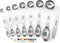 Spring Chef White Stainless Steel Magnetic Measuring Spoons Set of 8 with Leveler, Dual Sided Metal Teaspoon & Tablespoon Measuring Spoons, Fits i...
