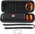 co2CREA Hard Travel Case Replacement for JBL Flip 6 FLIP 5 Waterproof Portable Bluetooth Speaker (Black Case + Inside Black)...