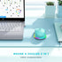 PEIOUS Wireless Mouse, Mouse Jiggler - LED Wireless Mice with Build-in Mouse Jiggler Mover, Rechargeable Moving Mouse for Computer with Undetectab...