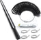 Novellaire 7-Piece Ring Sizer Measuring Tool for Both Men and Women. Includes Finger Ring Measurer, Ring Sizers, Ring Making Kit, Ring Mandrel, an...