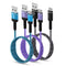 USB C Charger Cable Fast Charging 3 Pack 3ft for Samsung Galaxy Z Fold 6 Flip 6 S24 Ultra A15 5G A35 A14 A54 S23 FE S22 S21 S20 A32 A12 iPhone 15 ...