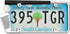 Cruiser Accessories 19509 Golf Club License Plate Frame, Chrome/Painted, Standard...