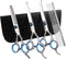 Professional Dog Grooming Scissors with Safety Round Tips, 5 in 1 Dog Grooming Scissors Kit, 4CR Stainless Steel Professional Pet Grooming Shears ...
