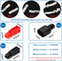 smseace 105Pcs 15/30/45Amp Power Connectors with PVC Cover 1.5-6mm² (20-10AWG) Quick Disconnect Power Pole connectors,Flame Retardant Sleeve for P...