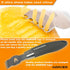 Grater Citrus Orange Lime Lemon Slicer with Channel Knife Stainless steel with non-slip rubber handle 2-pcs multi-tool set...