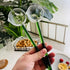 Clear Glass Stirring Spoons Transparent Crystal Teaspoons Milk Cocktail Cold Drinks Mixing Spoon Swizzle Stick Stirrers Salt Sugar Spice Appetizer...