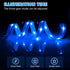HIGO Rechargeable LED Dog Leash - 42.7" Reflective Light Up Dog Lead, High Visibility Glowing Safety Leash Light for Night Walking (Blue)...