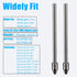Universal Fit No Worn Out Fine Titanium Alloy Fine Pencil Nibs Compatible with BOOX Pen 2 Pro,iReader,IFLYYTEK,Lamy AL-Star Digital Pen, Ballpoint...