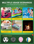 Mini Air Pump Protable,Camping Gear Must Haves,Rechargeable Powered Air Pump,Small Travel Air Pump for Inflate Deflate with Camping Lights,for Raf...