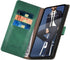 SUANPOT for Samsung Galaxy S22 with RFID Blocking Leather Wallet case Credit Card Holder,Flip Folio Book Phone case Shockproof Cover Women Men for...