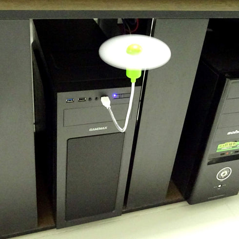 Honbay 4PCS Mini Mobile Portable USB-Powered Cooling Fan Gooseneck Air Blower for Desktop PC Computer Laptop Notebook Tablet...