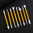 8PCS Clay Tools for Kids & Adult, Plastic Air Dry Clay Tools Kit, Double-Head Clay Sculpting Tools for Pottery, Polymer, Air Dry Clay, Modeling, S...