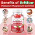 Potassium Gummies for Adults, High Absorption Magnesium Potassium Supplement with Vitamin B6 for Leg Cramps & Muscle Health Sugar-Free Vegan Straw...