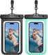 2 Pack Universal Waterproof Phone Pouch Up to 8.3"- IPX8 Cellphone Dry Case Compatible for iPhone 14 13 12 11 Pro Max SE XS Plus Samsung Galaxy A1...