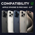 Screen Protector + Camera Lens Protector for Apple iPhone 15 Pro Max 6.7" - 2 Pack, Clear, 9H, Bubble Free, Case Friendly, 0.4MM Thick Tempered Gl...