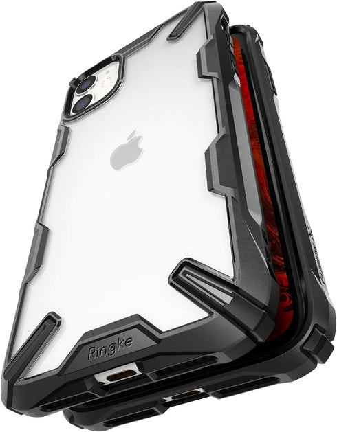 Ringke Fusion-X Compatible with iPhone 11 Case, Edge Protection Design Scrape Resistant Case Cover - Black...