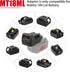 MT18ML Adapter for Makita 18V Li-ion Battery Convert to for Milwaukee M18 Battery, Use for Milwaukee M18 18V Battery Cordless Power Tools(Adapter ...