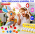 LOOIKOOS Matching Egg Toy Set - 12 Play Eggs Toddler Toys - Educational Color and Number Recognition Skills -Learning Egg Game Puzzle for Toddlers...