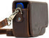 MegaGear Canon PowerShot SX620 HS, ELPH 180, ELPH 360 HS, ELPH 190 is, ELPH 170 is, SX610 HS Leather Camera Case with Strap - Dark Brown - MG1090...