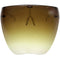 zeroUV - Protective Face Shield Full Cover Visor Glasses/Sunglasses (Anti-Fog/Blue Light Filter) (Brown AP)...