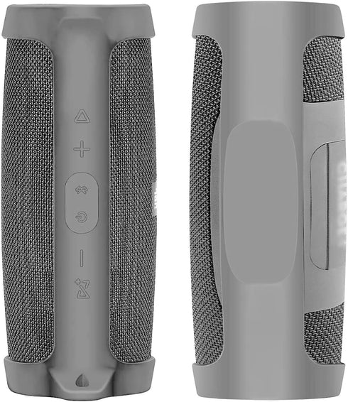Silicone Case Cover for JBL Charge 4 Portable Waterproof Wireless Bluetooth Speaker, Travel Gel Soft Skin,Waterproof Rubber Carrying Pouch with St...