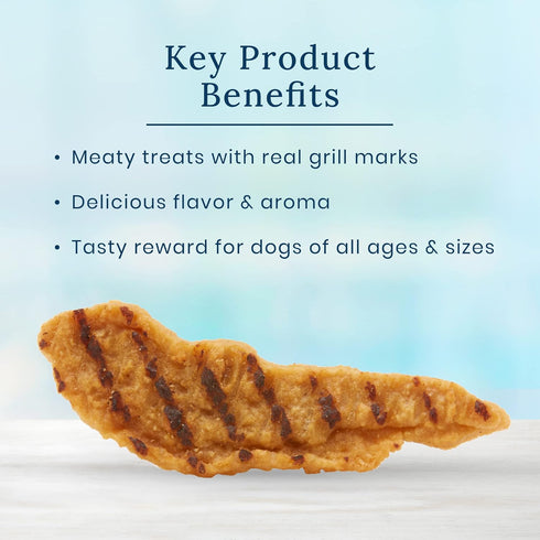 Blue Buffalo True Chews Premium Natural Dog Treats, Chicken and Apple Sausage 12 oz bag...