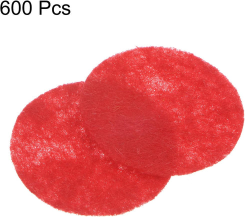 HARFINGTON 600pcs Round Felt Circles, 25mm 1" Pre Cut Felt Craft Pads Non-Woven Mini Felt Fabric Circles for DIY Sewing Handcraft Cut Projects Cra...