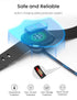 Charger for Fitbit Versa 4 & Sense 2 Replacement 3.3Ft Fast Charging Cable Dock for Fitbit Sense/Sense 2/Versa 3/Versa 4 Smartwatch USB Charger Do...