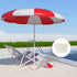 2Pcs Pool Umbrella Stabilizer Adapte Umbrella Cone Wedge Threaded Adapter Sleeve Fits for Outdoor Patio Deck 1 3/4" Swimming Pool Beach Outdoor Su...