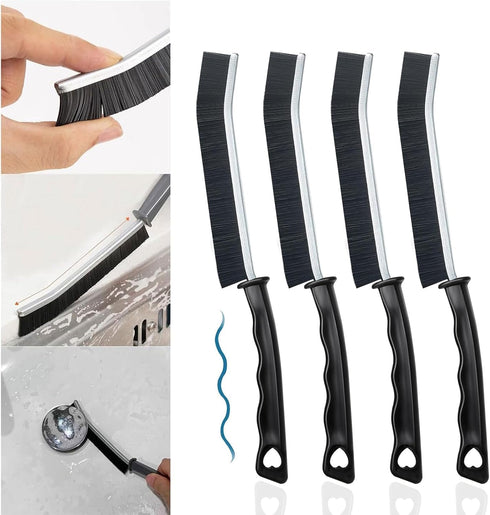 Crevice Cleaning Brush, 2024 New Multifunctional Gap Cleaning Brush Tool, Bathroom Gap Brush, Grout Cleaner Brush Hard Bristle Crevice Cleaning Br...