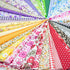 Foraineam 50 Pieces Assorted Cotton Craft Fabric Bundle 8" x 8" (20cm x 20cm) Printed Patchwork Squares for DIY Sewing Quilting Scrapbooking...