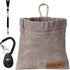 Dog Training Kit,Puppy Dog Treat Pouch Bag with Dog Clicker and Silent Whistle with Lanyard,Hands-Free Training Dog Treat Pouch,includes Carabiner...