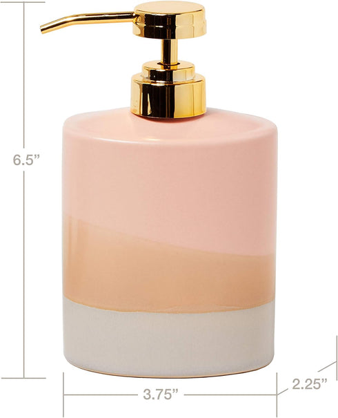SKL Home Alanya Soap Dispenser, Blush...