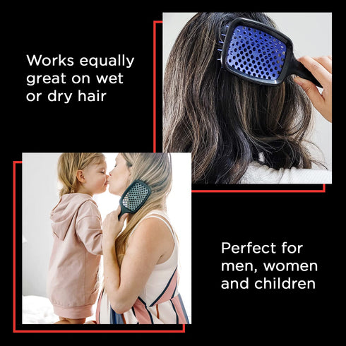 UNbrush Wet & Dry Vented Detangling Hair Brush...